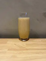 バナナミルクチョコスムージー カルシウム効果（人と地球に優しいカフェ はぐくみ）