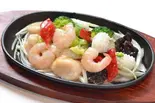 海鮮3種と野菜炒め（中華レストランパンダ）