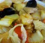 刀削五目湯麺（七左食堂）