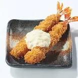 エビフライ(タルタルソース添え)2本（海のユッケ丼 魚市 長居店）