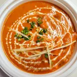 Chicken tikka masala 当店一番人気のチキンカレー（yabin 高田店）