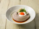 月見とろろ昆布そば（銀座うどんそば たに川）