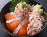 豪華三色丼(1人前)Fresh Salmon, Crab & Minced Tuna Bowl (1 serving)(東京寿司 ITAMAE SUSHI 愛宕店 Tokyo Sushi Itamae Sushi Atago)