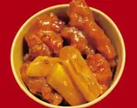 ハニー醤油からあげ Mサイズ(150g トッポギ入り) FRIED CHICKEN HONEY SOY SAUSE(M size 150g)（キングケバブ）