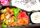 焼鳥のねぎまたれ弁当(餃子工房ちびすけ 十三店)