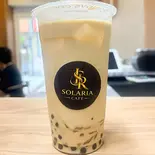 玄米茶ミルクティー / trà gạo rang（SOLARIA CAFE ＆ LOUNGE|タピオカ|コーヒー|バンミー）