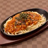 納豆ミートパスタ（Rune Cafe）