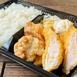 塩ささみフライ弁当【むね肉】//White Meat Cutlet Bento [Breast]（中津からあげ渓）
