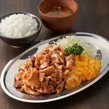 焼肉とんたまダブル (ご飯付き) Grilled Pork ＆ Egg Set Meal（とんたま食堂）