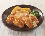 若鶏のグリル てりやきソース＆カキフライ（ジョナサン 板橋大山店）
