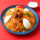 ジャンボ盛り/マトンビリヤニ / Mutton Biryani（サハラ インドアジアンレストラン）