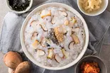 あわび粥（韓国美人 薬膳粥 ハンミンチュク＆トッポギ 上戸田4丁目店）