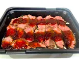 〈おかずのみ〉数量限定・牛サガリのステーキ(低温調理のステーキ丼屋)