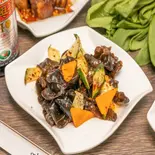 キクラゲの酸辣ソース和え 酸辣木耳 Cloud Ear Mushroom with Hot Sour Sauce（薬膳麻辣湯 蒲田西口駅前店）