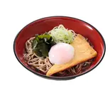 (冷)きつね温玉付きそば（富士そば 新宿店）