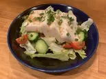 豆腐サラダ（屋台鉄板 三寸）