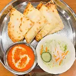 チーズナンセット Cheese nan set（ニュータージマハルエベレスト 門戸厄神店）
