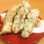 ちくわチーズの磯部揚げ（たこ焼き 銀座ふくよし本店）