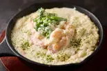 エビベーコンクリームリゾット（COMMA）