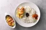 【セットでお得】ベーコンエッグ野菜カレー＆ふつうのチャイセット（Spice and Vegetable 夢民）