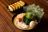 特製4点盛ラーメン 背脂生姜餃子セット（百麺 中目黒店）