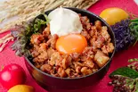 【たまご付】ピリ辛・豚のすたみな丼(約150g)（ハラミ・ローストビーフ丼 ハラミと米 心斎橋本店）