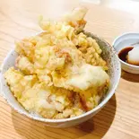 鶏天丼【おろしポン酢】 ご飯大盛り無料！（大分 とり天 豚天 天洋軒）