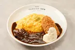 カニクリームコロッケオム（新宿たまごけん）