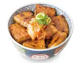 キムチ豚バラ丼〈肉並盛〉Kimchi Pork Belly Bowl（元祖豚丼屋TONTON新開地）