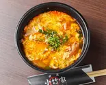 旨辛・ユッケジャンスープ Spicy Yukgaejang Soup（焼肉ホルモン 小竹家）