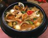 味噌チゲ(ライスと味付け海苔セット)（韓国料理 自起屋）