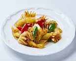 イカセロリ炒め（千里馬 十灯路）