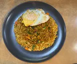 Double Fry EggTopping( With Keema Chahan ダブルフライエッグ入りキーマチャーハン（アダルサ 武蔵小金井店）