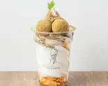 オーガニックほうじ茶パフェ（アイスるんです JR西宮店）
