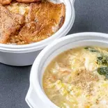 野菜スープ＆ミニ豚丼セット（ソウル市場押上店）