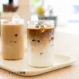 アイスカフェオレ Iced cafe au lait（芋や。むかい 新深江店）