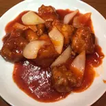 鶏唐揚げのチリソース炒め(6個)（蓮香園 新館）