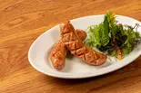 あらびきソーセー ジ2本(山本のハンバーグ 心斎橋店)