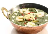 プラウンサグカレー/Prawn Sag Curry（GORKHA DINING）