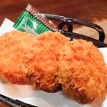 ハムカツ3個 ウスターソース付き（ジョニーのからあげ川西店）