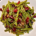 インゲンの四川風炒め(干煸四季豆配米饭)（正宗中国味·羊大厨）