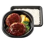 倍盛デミグラスハンバーグ弁当(肉2倍)（ほっともっと 朝霞本町店）