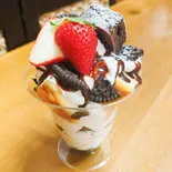 oléo期間限定oléo クッキー＆クリームスペシャルパフェ（Cafe do paris）