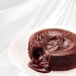 ヒルズのフォンダンショコラ(チョコレートケーキ)(アサイー&サラダ Hillsbowl(ヒルズボウル)六本木店)