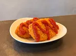 北海道男爵芋コロッケ-トマトソース-（炭火焼きとおばんざい弁当 せん 渋谷店）