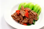 牛肉のオイスター炒め(易福菜館)