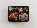 samika定食〈8月:豚肩ロースと彩り野菜のラタトゥイユ風〉（Cafe samika）