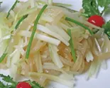 中華クラゲの和え 拌中华海(中華料理 香満楼)