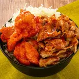 豚唐丼(焼肉)（まんぷく食堂）