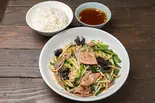 レバニラ定食(麻布ラーメン 麻布十番店)